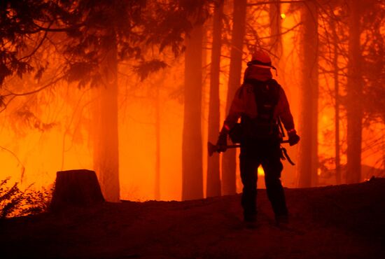 US Wildfires 