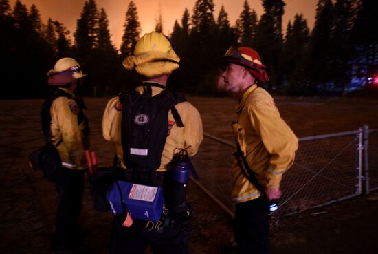 US Wildfires 