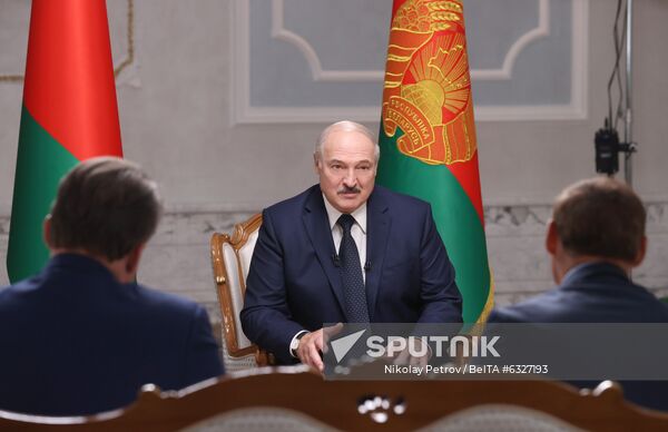 Belarus Lukashenko Interview