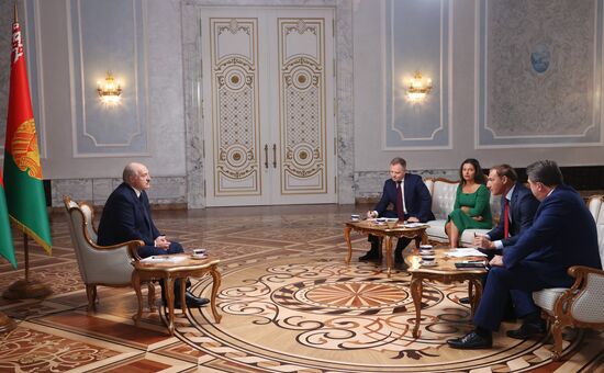 Belarus Lukashenko Interview