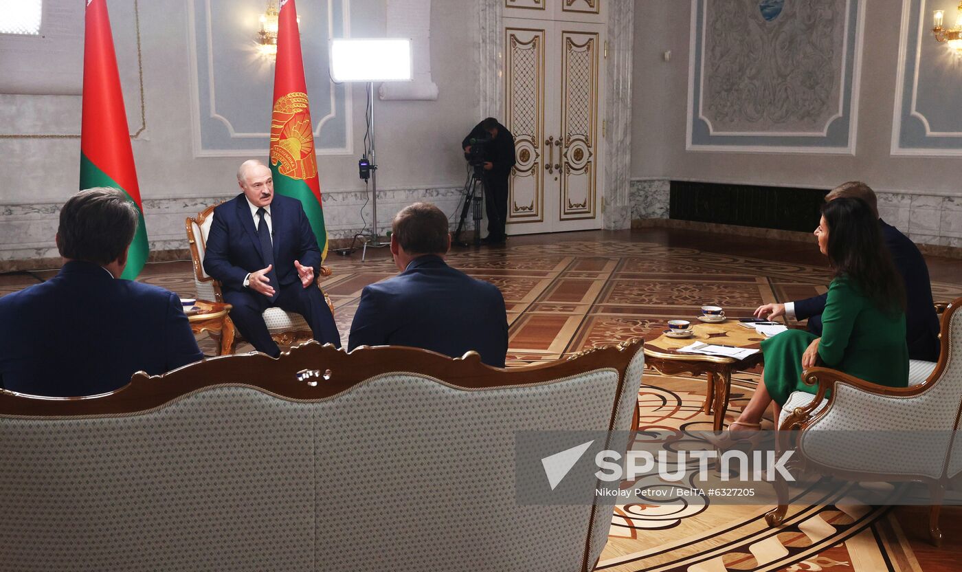 Belarus Lukashenko Interview