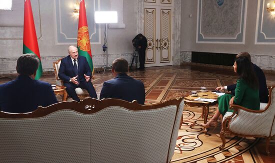 Belarus Lukashenko Interview