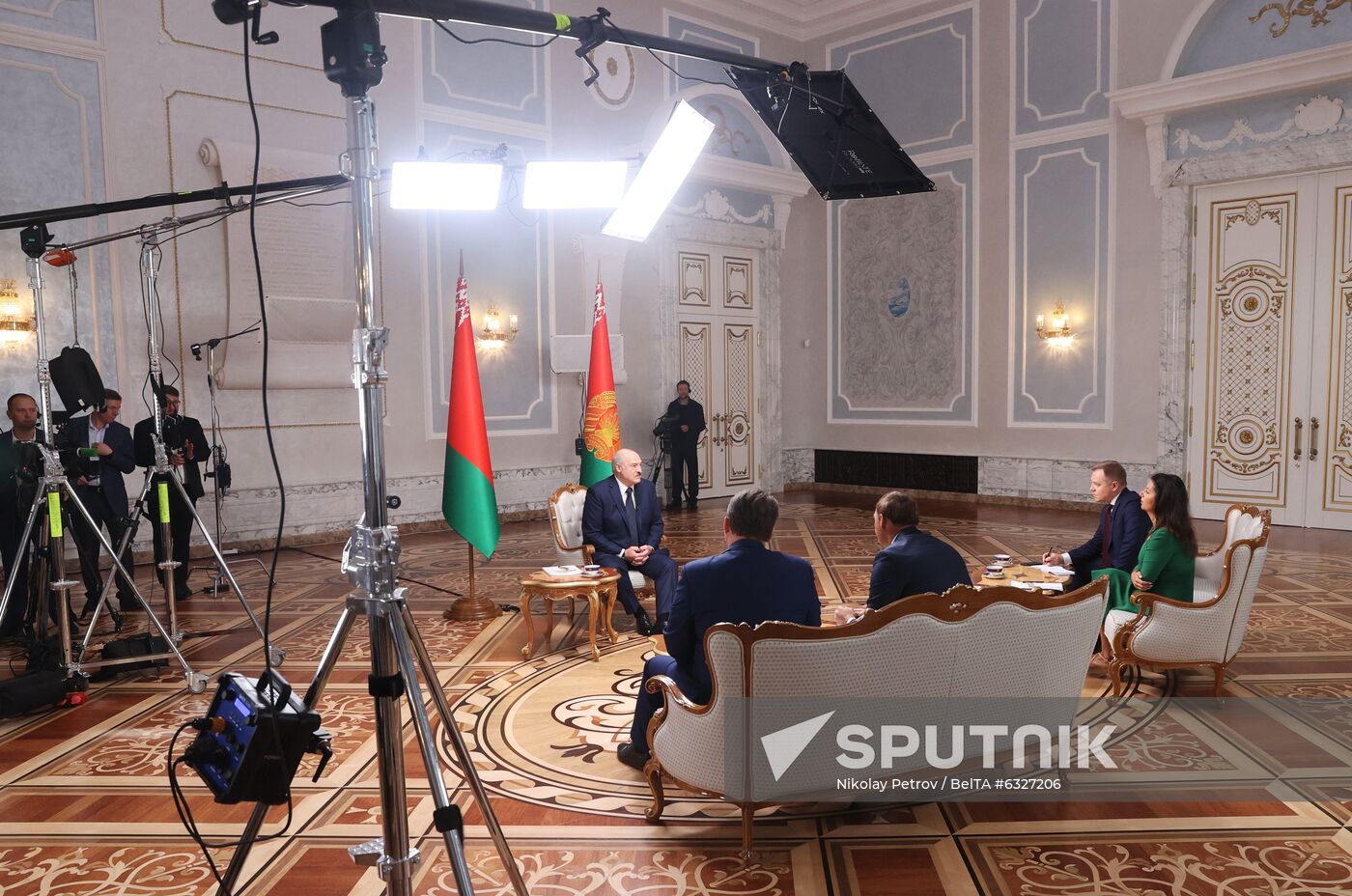 Belarus Lukashenko Interview