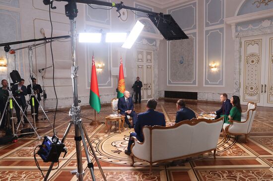 Belarus Lukashenko Interview