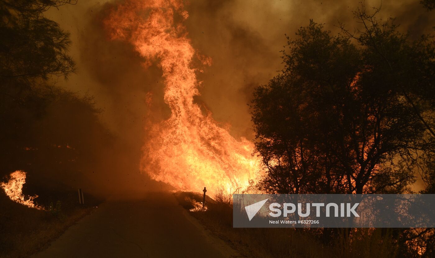 US Wildfires