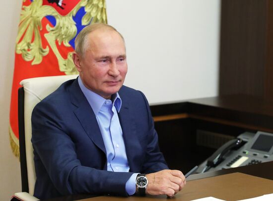 Russia Putin Managers Contest