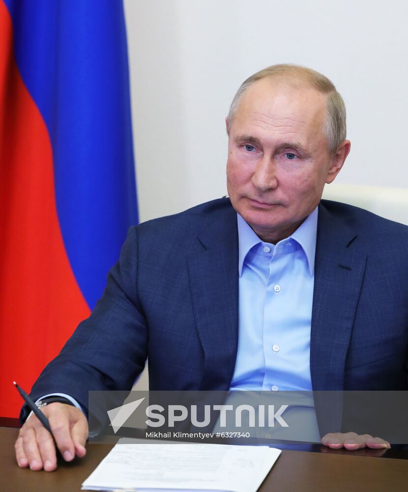 Russia Putin Managers Contest