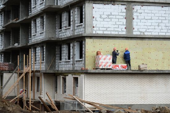 Russia Siberia Floods Restoring