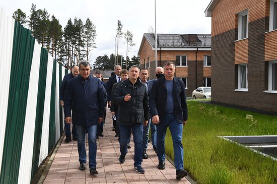 Russia Siberia Floods Restoring