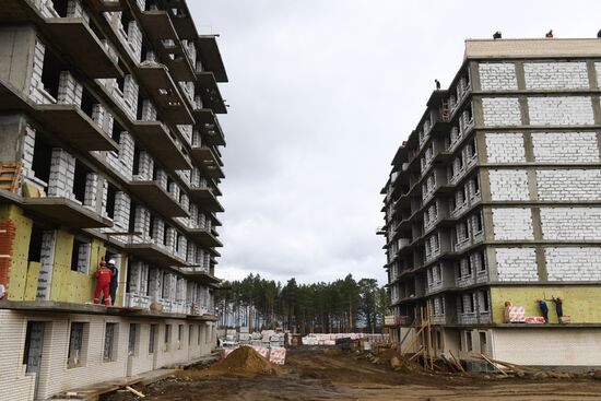 Russia Siberia Floods Restoring