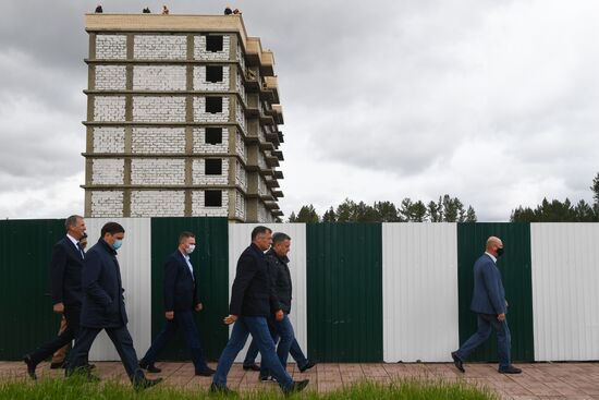 Russia Siberia Floods Restoring