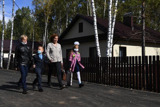 Russia Siberia Floods Restoring
