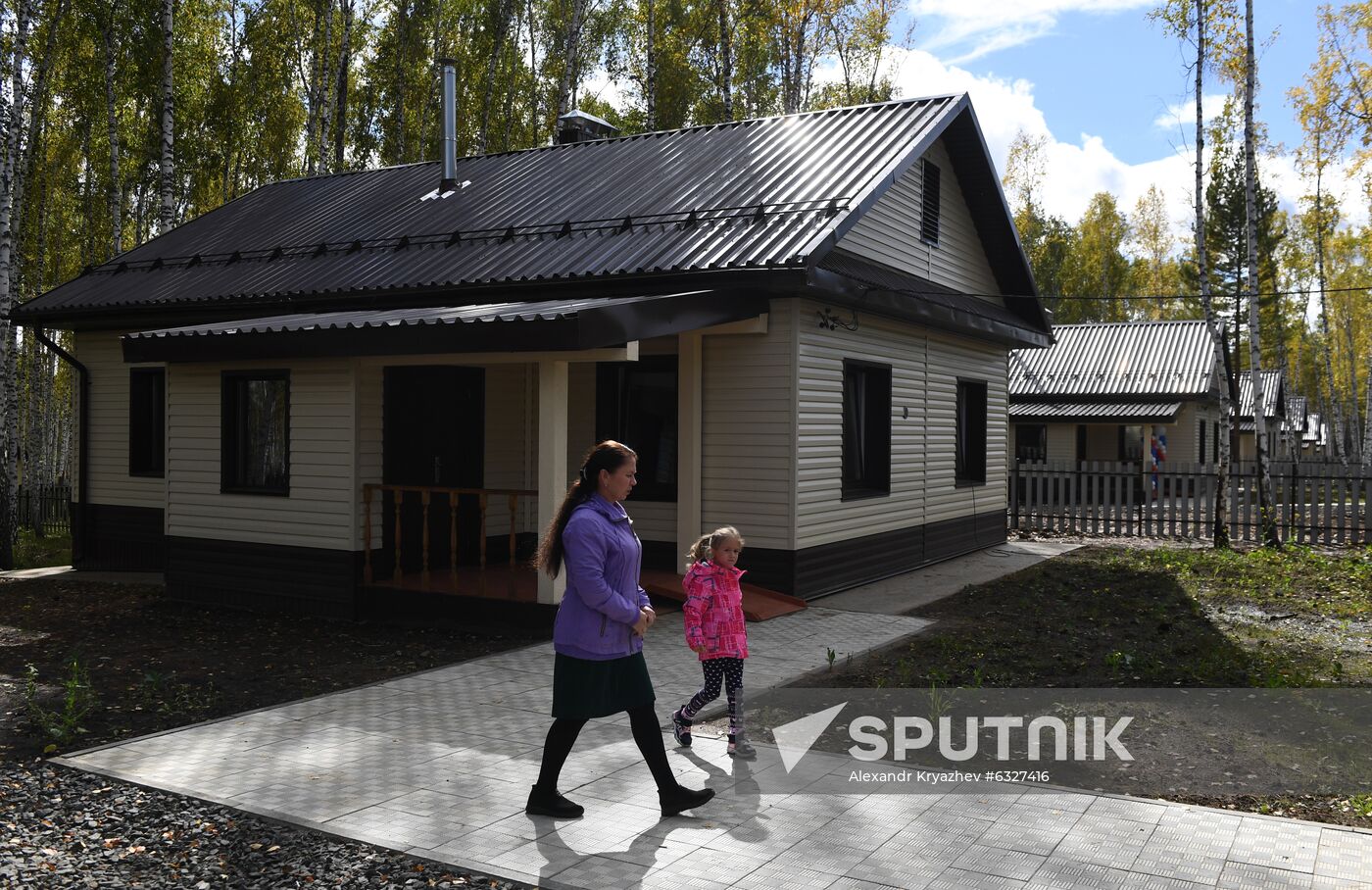 Russia Siberia Floods Restoring