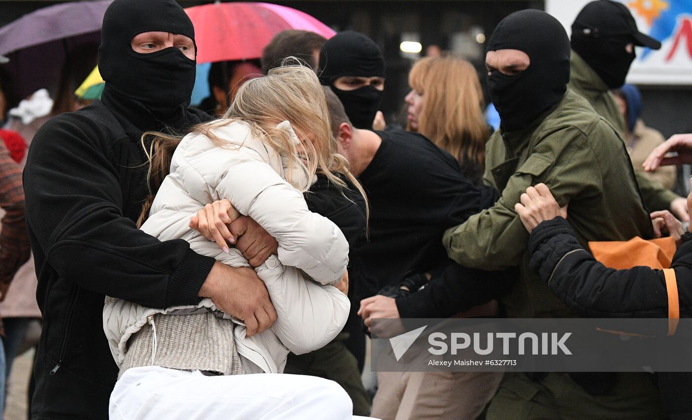 Belarus Presidential Election Protest