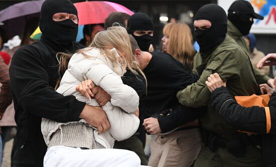 Belarus Presidential Election Protest