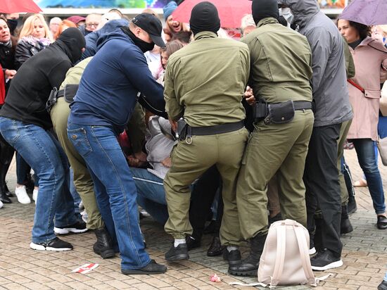 Belarus Presidential Election Protest