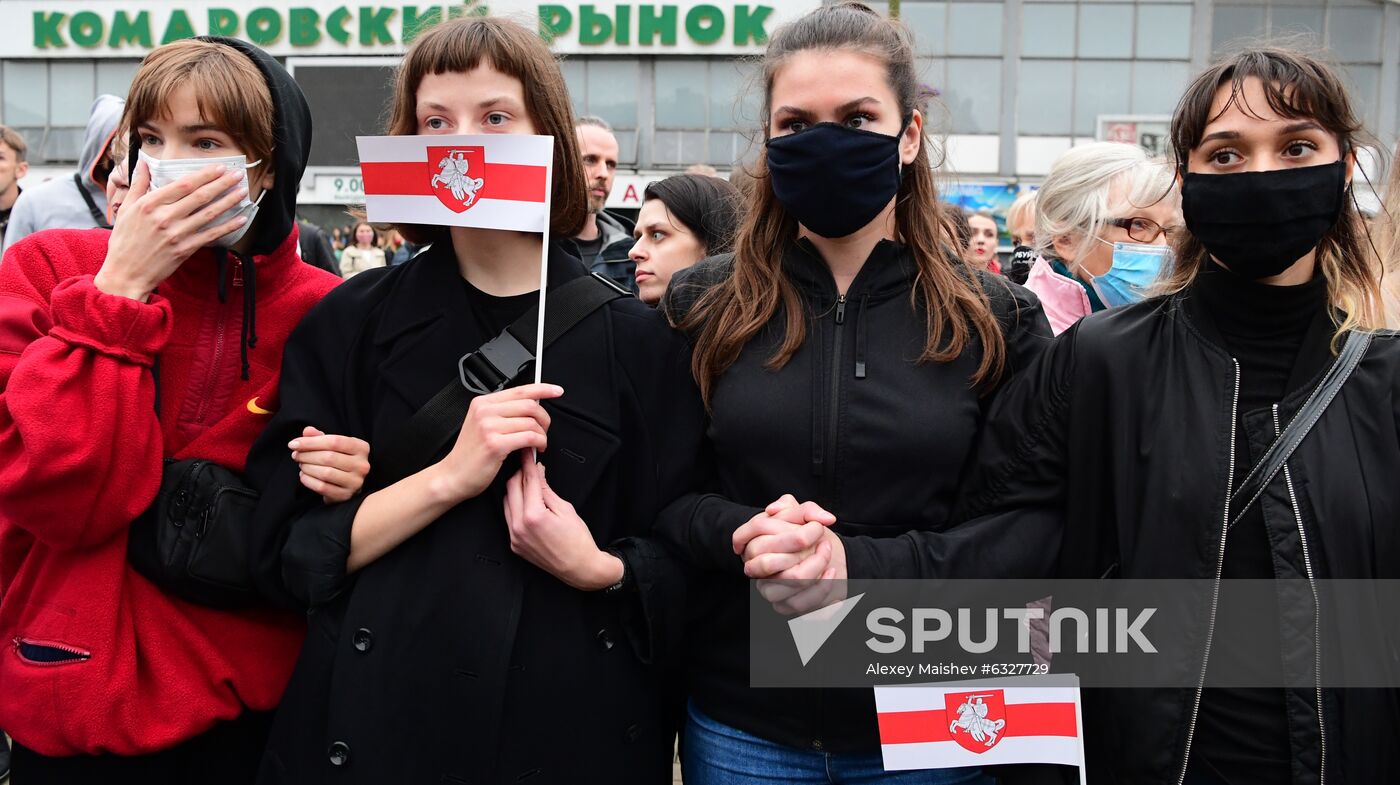 Belarus Presidential Election Protest