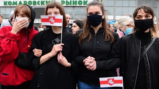 Belarus Presidential Election Protest