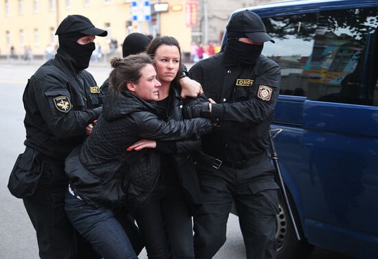 Belarus Presidential Election Protest