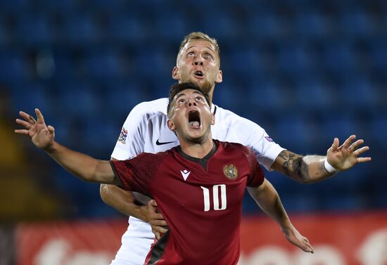 Armenia Soccer Nations League Armenia - Estonia