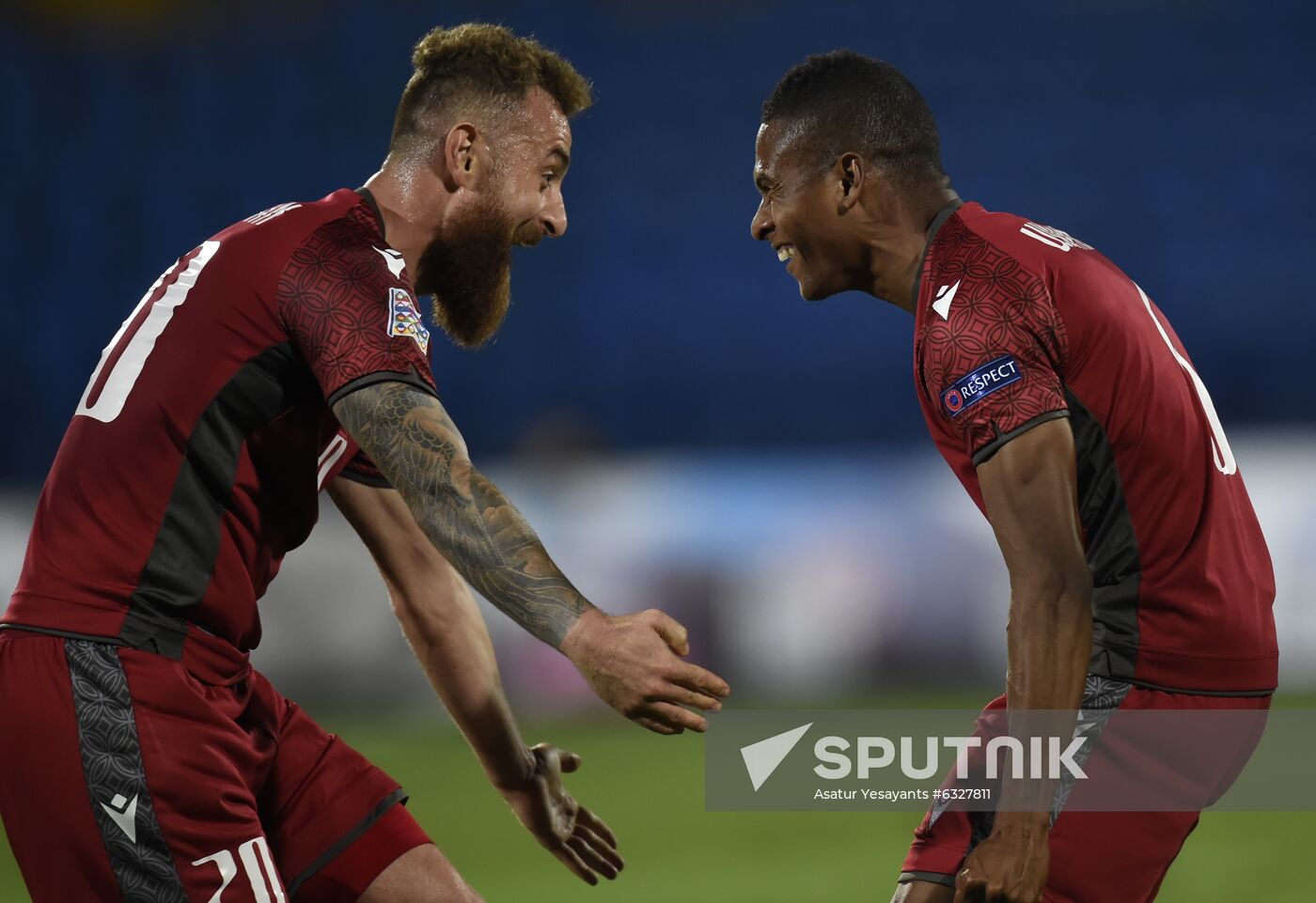 Armenia Soccer Nations League Armenia - Estonia