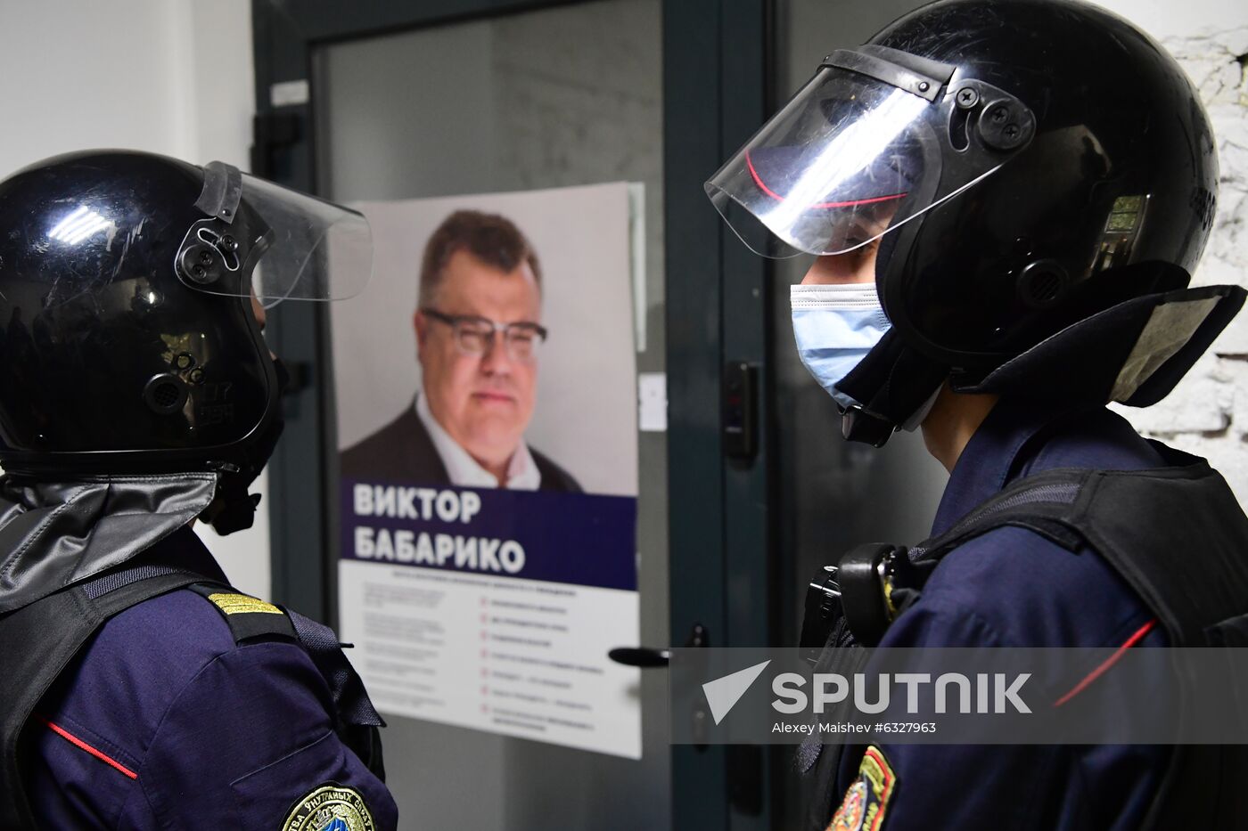 Belarus Opposition Politician Headquarters Search
