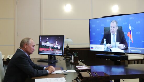Russia Putin SCO Foreign Ministers