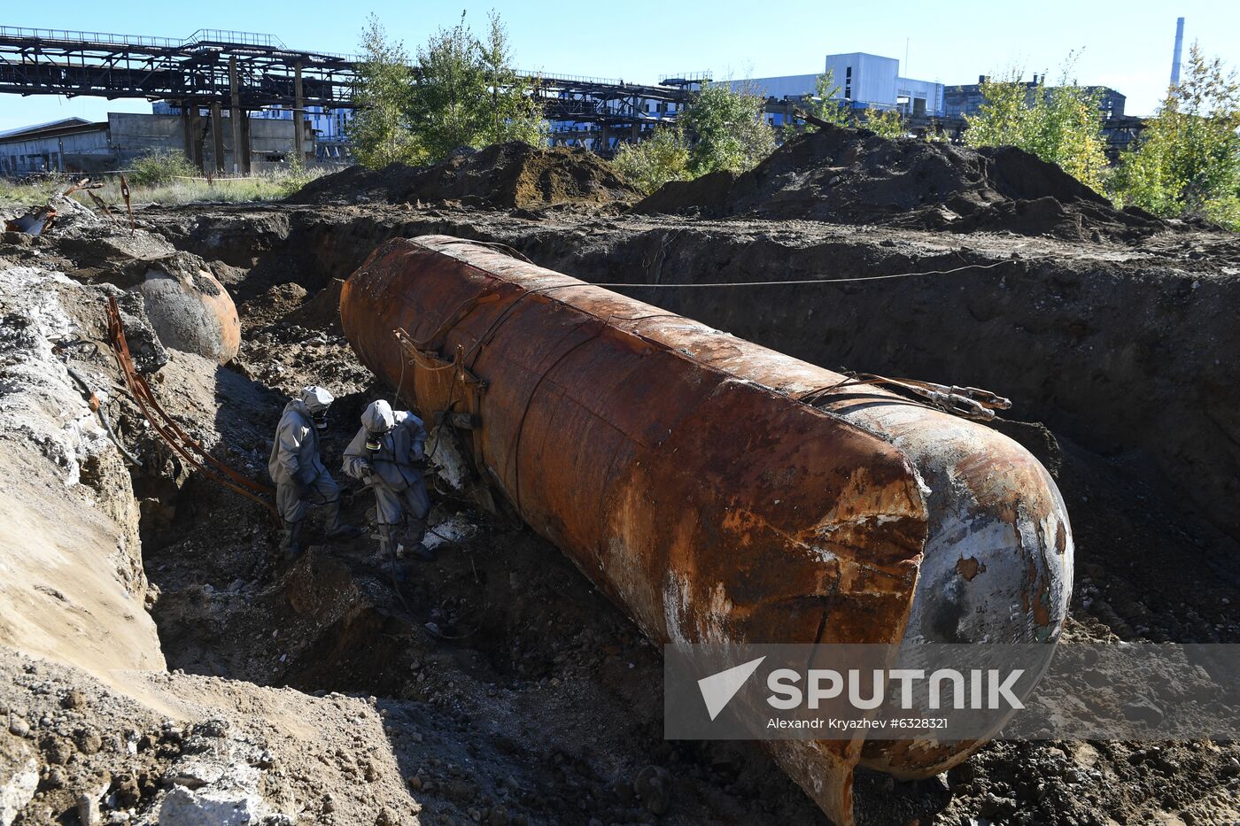 Russia Abandoned Chemical Plant