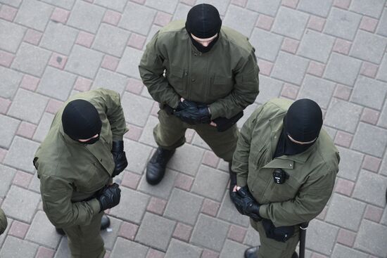 Belarus Maria Kolesnikova Supporters Rally