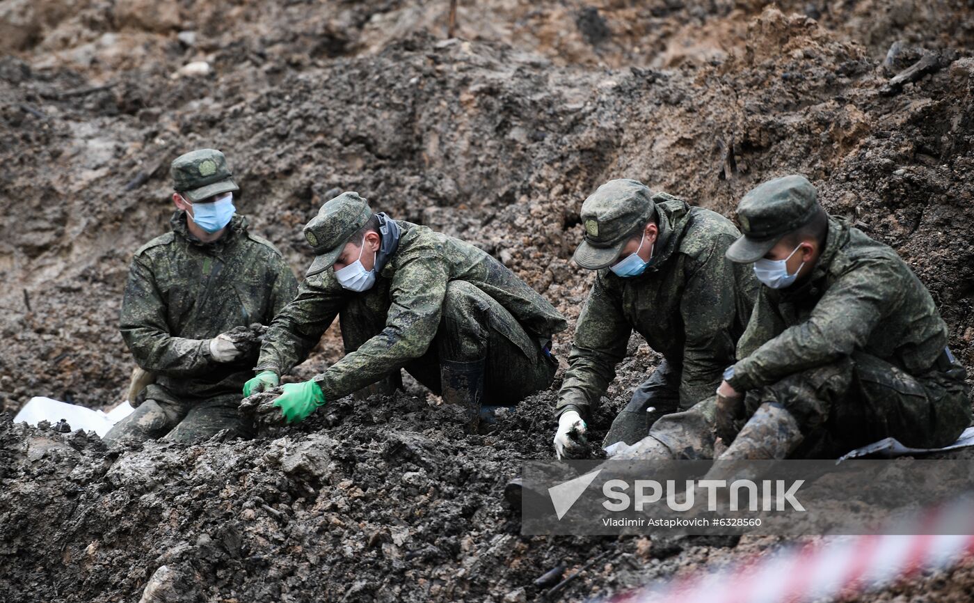 Russia WWII Soviet Soldiers Remains Search