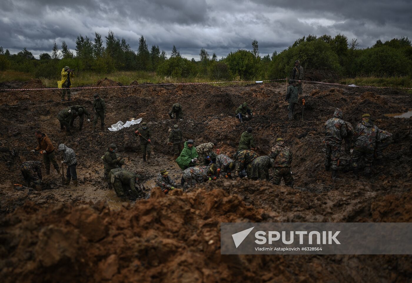 Russia WWII Soviet Soldiers Remains Search