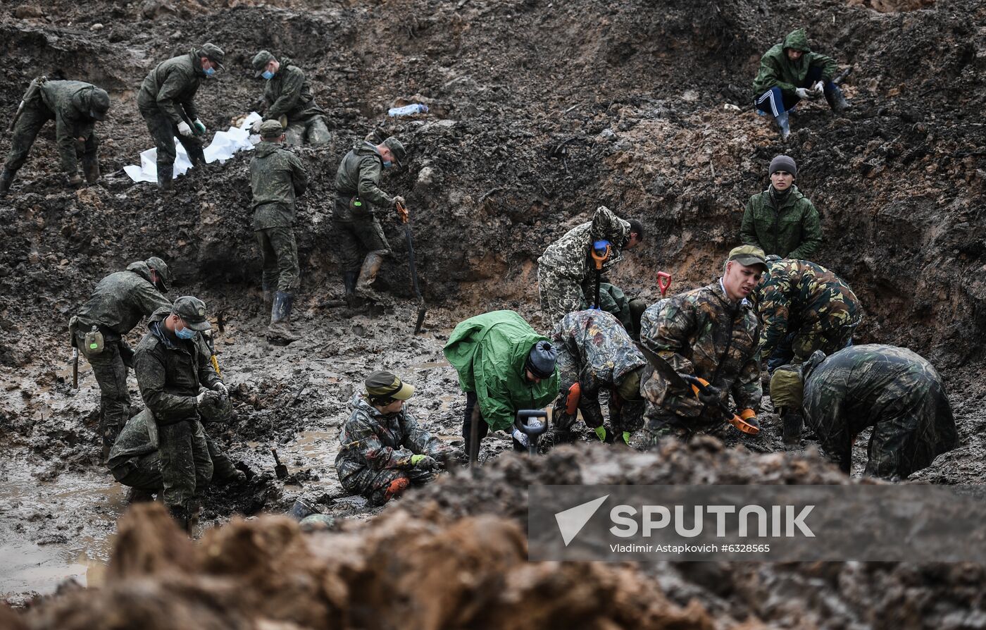 Russia WWII Soviet Soldiers Remains Search