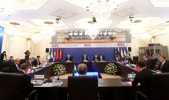 Meeting of the Council of Ministers of Foreign Affairs of SCO Member States. Day two
