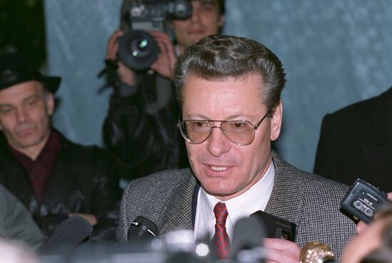 President of Moldova Petru Lucinschi