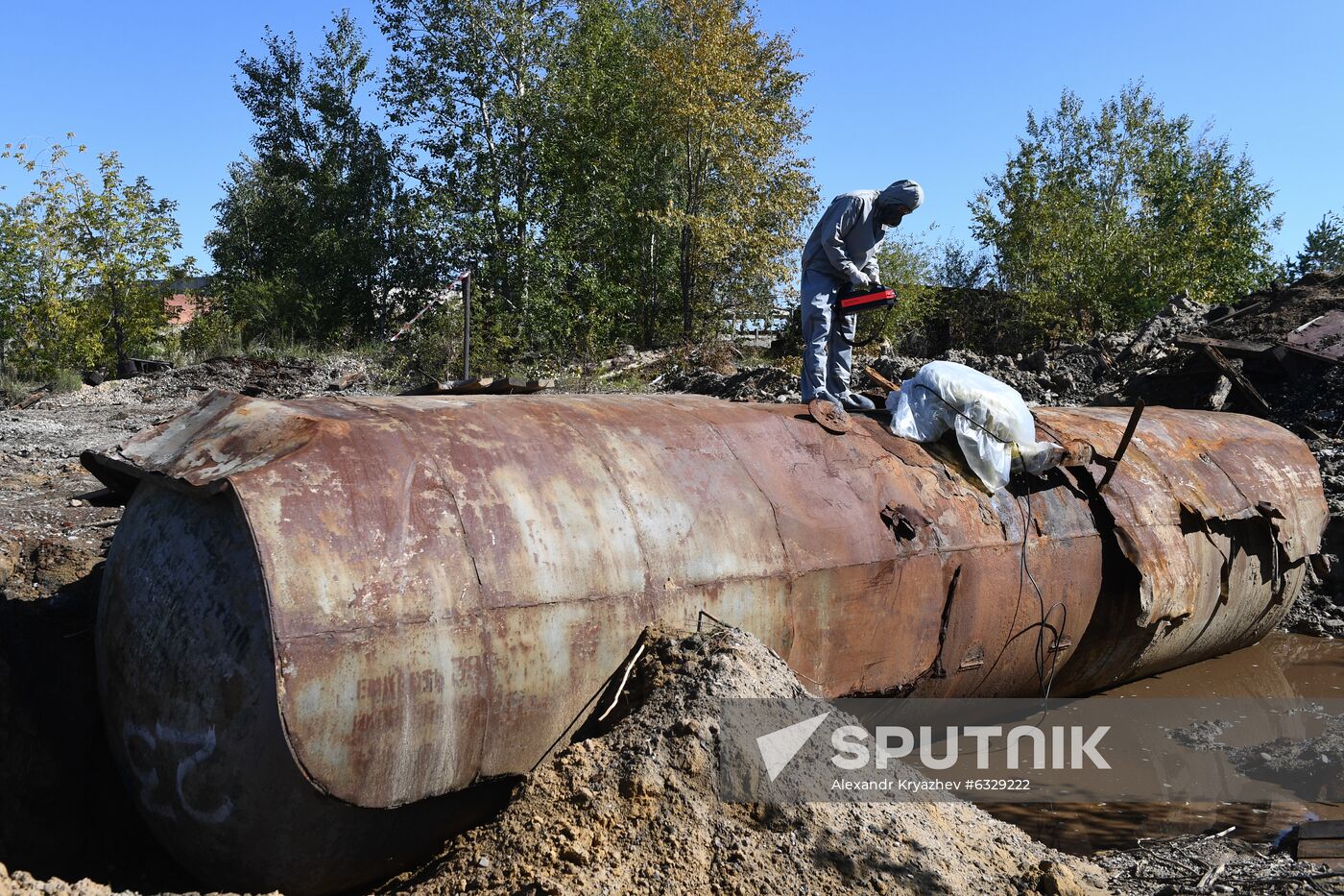 Russia Abandoned Chemical Plant