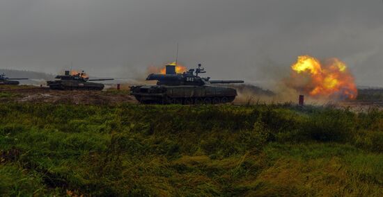 Russia Tank Troops Drills