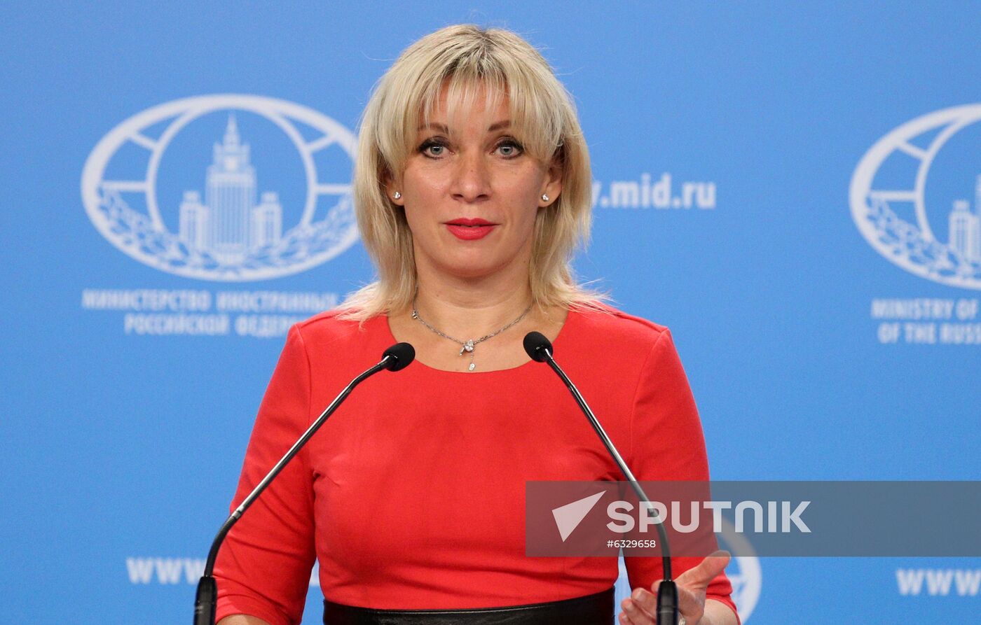Russia Zakharova Briefing