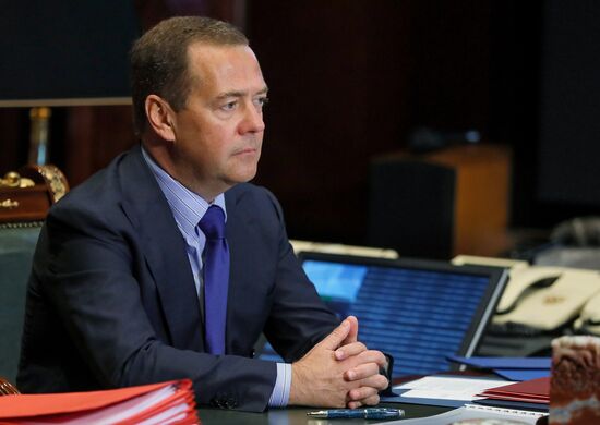 Russia Medvedev RZhD