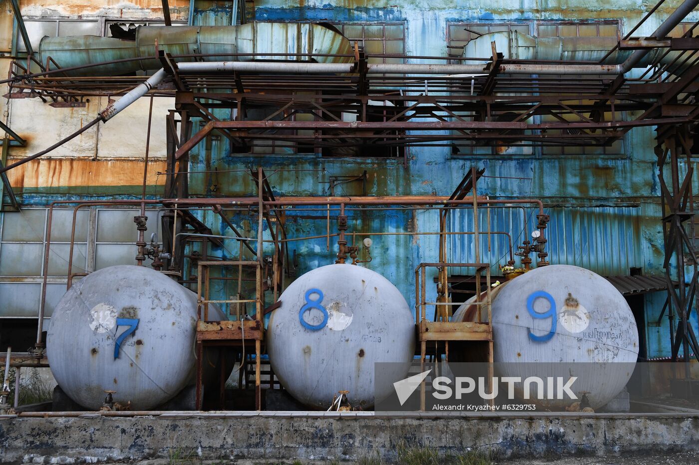 Russia Abandoned Chemical Plant