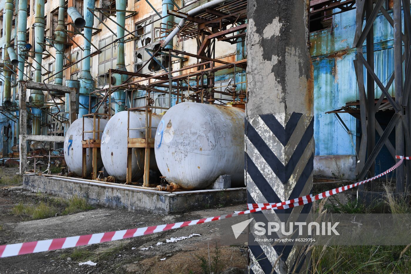 Russia Abandoned Chemical Plant