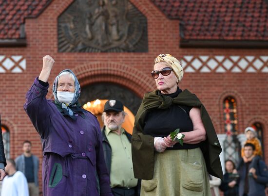 Belarus Presidential Election Protest