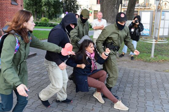 Belarus Presidential Election Protest