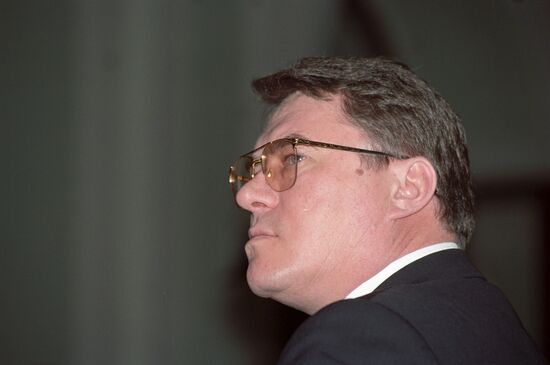 Russian Minister of Fuel and Energy Pyotr Rodionov