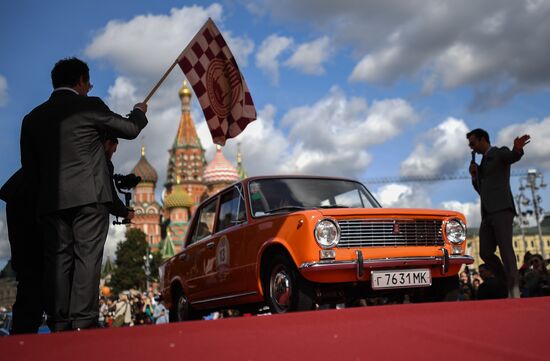 Russia Retro Cars Rally