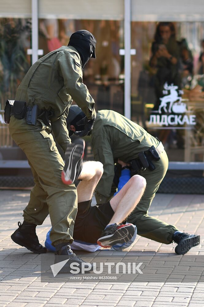 Belarus Presidential Election Protest