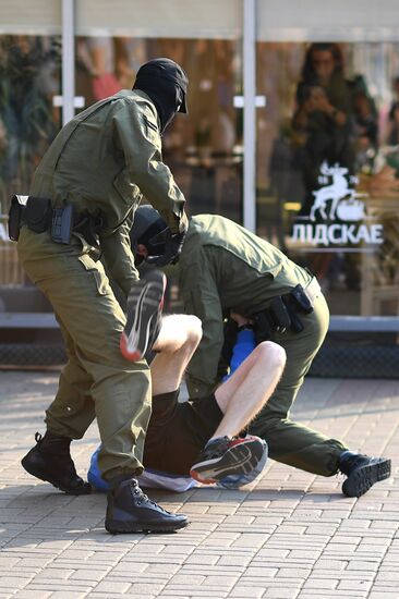 Belarus Presidential Election Protest