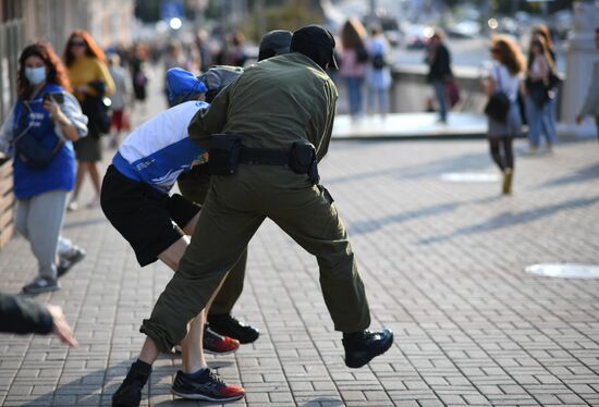 Belarus Presidential Election Protest
