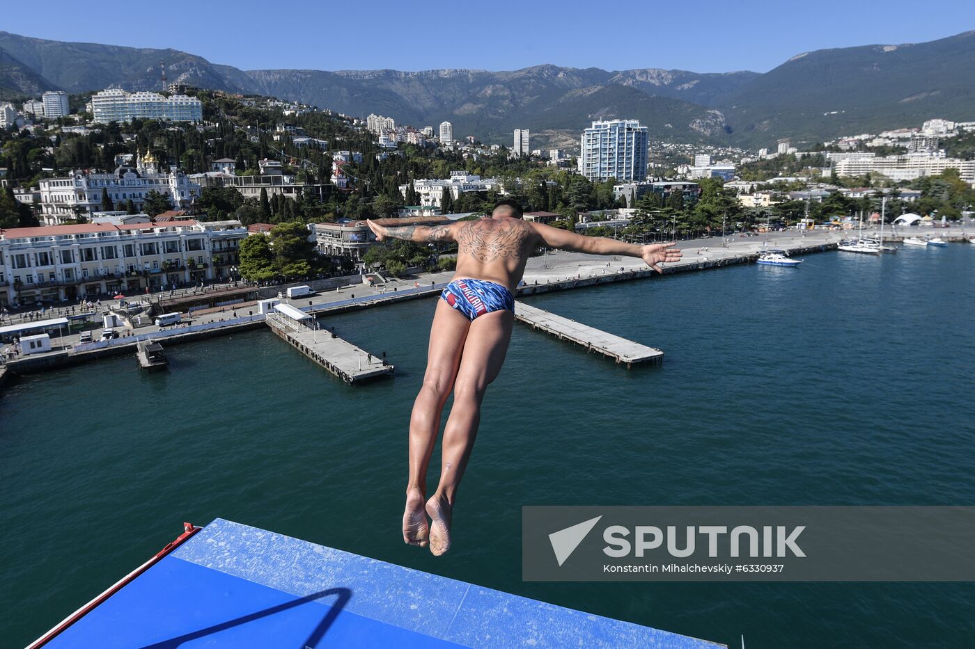 Russia Crimea High Diving World Cup