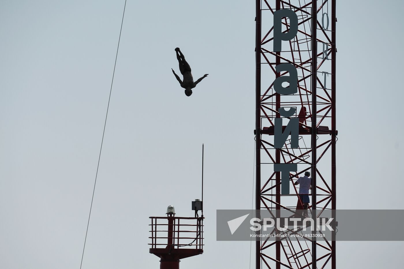 Russia Crimea High Diving World Cup