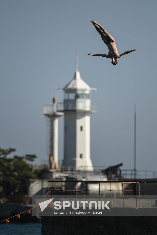 Russia Crimea High Diving World Cup